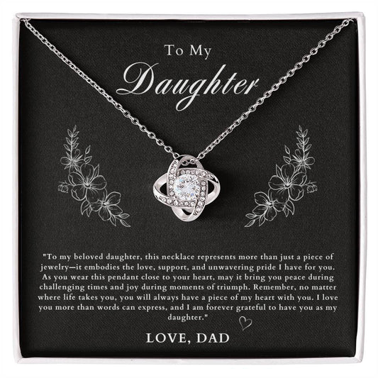 My precious daughter necklace from DAD